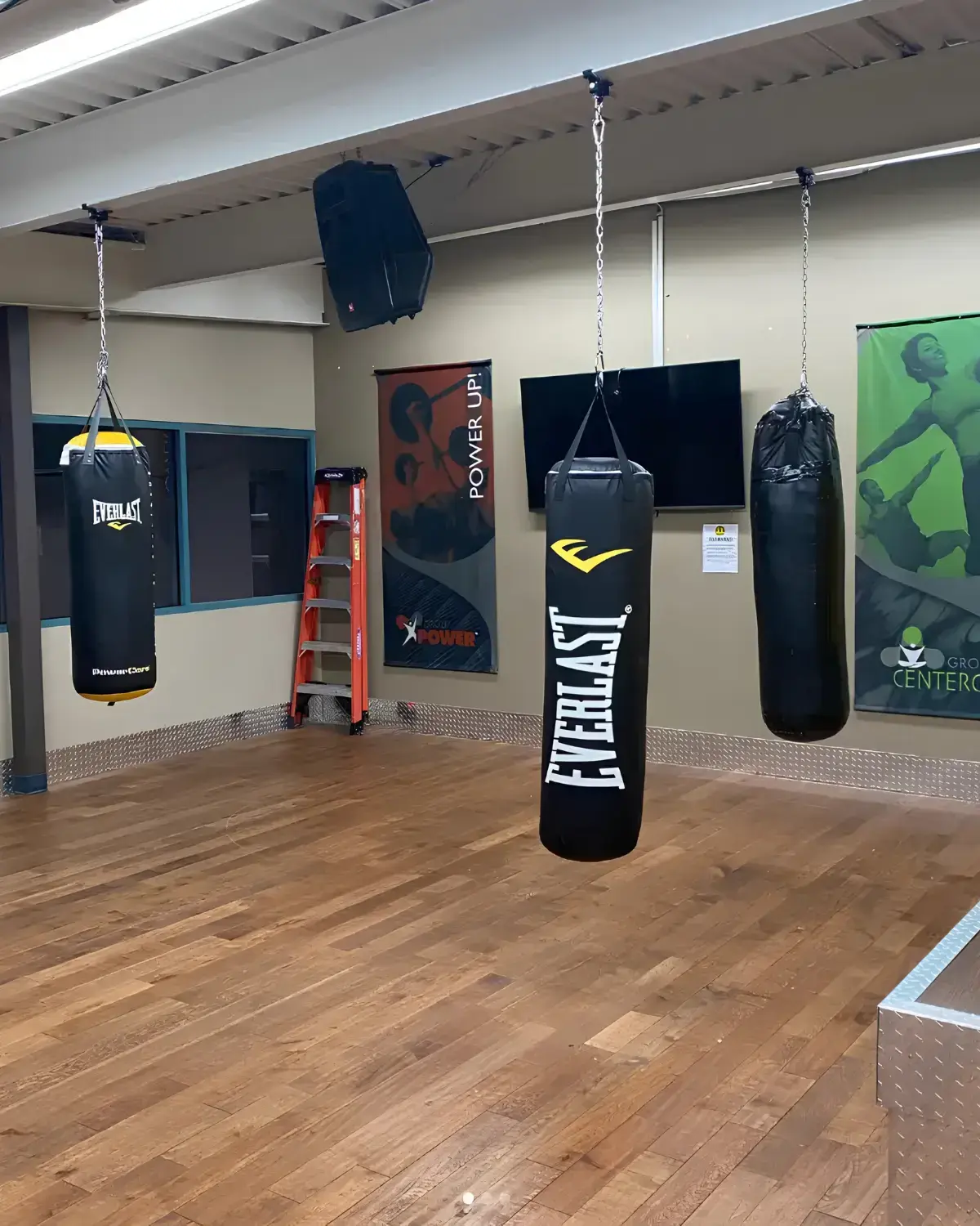 Gold's Gym Prince George training floor